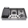 LSCG307ST LG STUDIO 30 Inch Gas Cooktop - Stainless Steel-3
