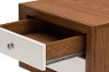 ST-005-AT/Walnut/Wht Two-Tone Walnut/ White End Table - Warwick-6