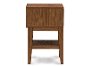 ST-007-AT/Walnut/Wht Two-Tone Walnut/ White End Table - Gaston-2
