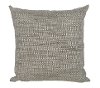 Gray and Taupe Woven Indoor/Outdoor Throw Pillow
