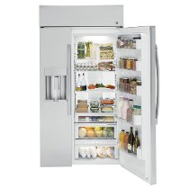 PSB48YSKSS GE Profile Built-in Side-by-Side Refrigerator - 48 Inch Stainless Steel-5
