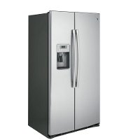 PZS22MSKSS GE Profile Side-by-Side Refrigerator - 36 Inch Counter Depth - Stainless Steel