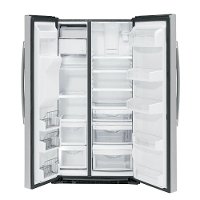 PZS22MSKSS GE Profile Side-by-Side Refrigerator - 36 Inch Counter Depth Stainless Steel-2
