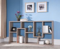 IDI-14967 Geometric Display Bookcase - Mansfield-2