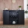 YNJ-1445-1 Pleasanton Contemporary Wine Cabinet