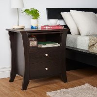 YNJ-1420-5 Nightstand with Shelf - Pattison