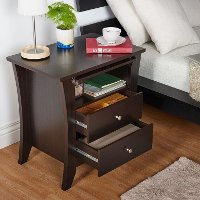 YNJ-1420-5 Nightstand with Shelf - Pattison-2