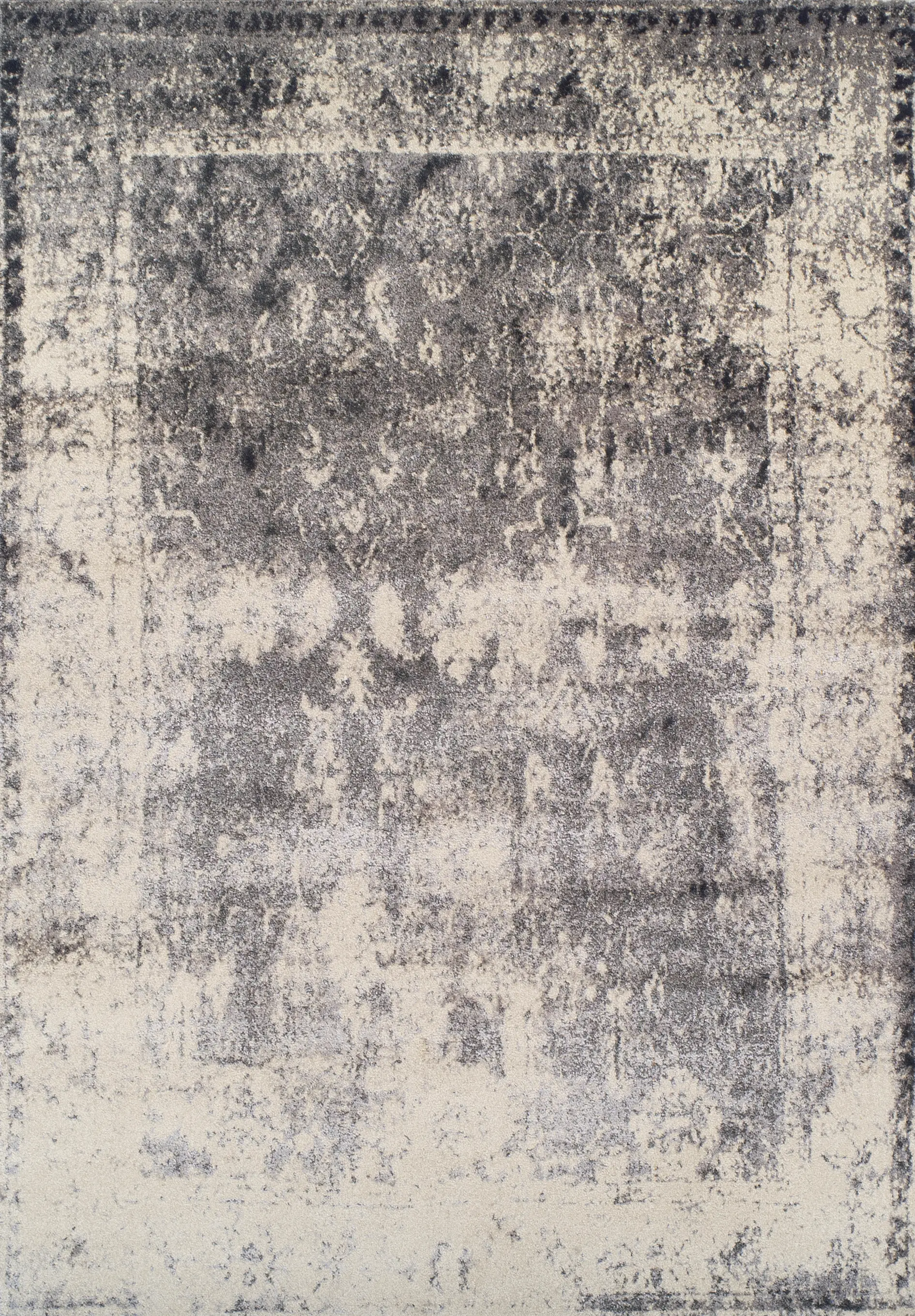 AQ1330GR/5X8/ANTIQUI 5 x 8 Medium Tan and Gray Area Rug - Antiquity-1