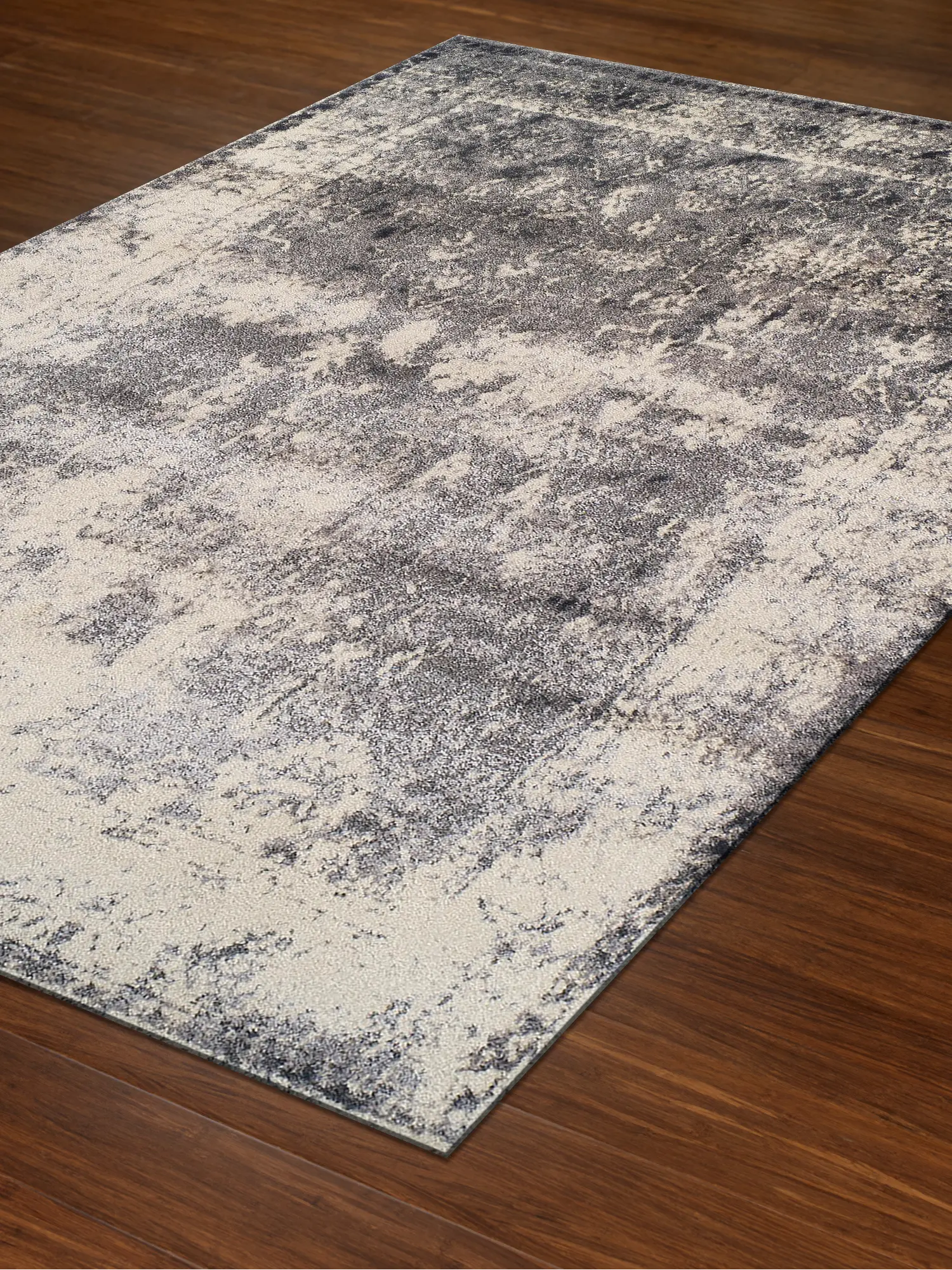 AQ1330GR/5X8/ANTIQUI 5 x 8 Medium Tan and Gray Area Rug - Antiquity-2