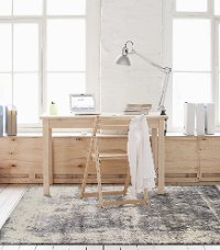 5 x 8 Medium Tan and Gray Area Rug - Antiquity-3