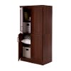 9071971 Cherry 4-Door Shaker Armoire - Morgan -2