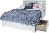 3550093 White Full Size Bookcase Headboard (54 Inch) - Cyrstal-2