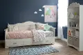 10003 White Twin Daybed with Storage - Tiara