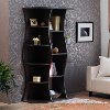 HFW-1481C4 Curved Multiple Tier Bookcase - Alida-2