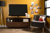 10011 Walnut TV Stand with Drawers - Olly -4