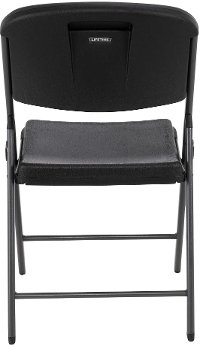 80187 Black Commercial Folding Chairs (4 pack)-3