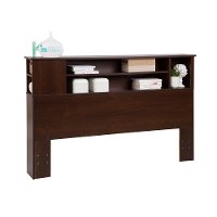 10085 Cherry Full/Queen Bookcase Headboard - Vito -3
