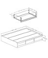 10086 Cherry Queen Mates Bed - Vito -5
