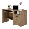 9064070 Rustic Oak Desk with 2 Drawers - Gascony-4
