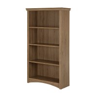 9064767 Rustic Oak 4-Shelf Bookcase - Gascony-3