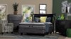 SET Beautyrest Luxury Firm Low Profile King Size Sleep Set - Black Desiree -1