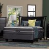 SET Beautyrest Luxury Firm Low Profile King Size Sleep Set - Black Desiree -2