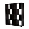 10004 Brown 16-Cube Compartment Shelf - Reveal -2