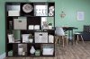 10004 Brown 16-Cube Compartment Shelf - Reveal -5