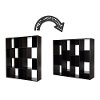 10004 Brown 16-Cube Compartment Shelf - Reveal -6