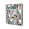 10007 White 16-Cube Compartment Shelf - Reveal -3