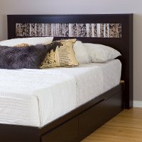 10065 Chocolate Full/Queen Headboard - Vito