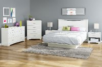 10069 White 4-Drawer Chest - Step One-2