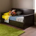 10079 Chocolate Twin Daybed with Storage - Summer Breeze