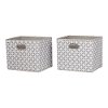 8050138 Fabric Storage Baskets (Set of 2) - Storit
