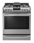 LSG4513ST LG Gas Range with ProBake convection - 6.3 cu. ft. Stainless Steel