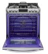 LSG4513ST LG Gas Range with ProBake convection - 6.3 cu. ft. Stainless Steel-2