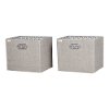 8050139 Fabric Storage Basket Pair (Set of 2) - Storit