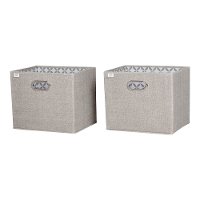 8050139 Fabric Storage Basket Pair (Set of 2) - Storit