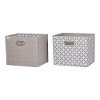 8050140 Fabric Mix & Match Storage Basket (Set of 2) - Storit