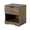 9075062 Weathered Oak 1-Drawer Nightstand - Holland-2