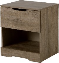 9075062 Weathered Oak 1-Drawer Nightstand - Holland-2