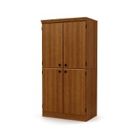 10072 Cherry Armoire Storage Cabinet - Morgan