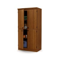 10072 Cherry Armoire Storage Cabinet - Morgan -2