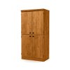 10074 Pine Armoire Storage Cabinet - Morgan -2