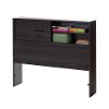 10091 Modern Gray Oak Twin Storage Headboard - Fynn -2