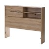 10092 Rustic Oak Twin Storage Headboard - Fynn-2