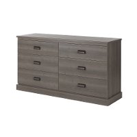 10117 Gray Oak Double Dresser - Gloria-2