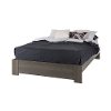 10120 Gray Oak Queen Platform Bed - Gloria-2