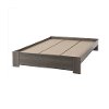 10120 Gray Oak Queen Platform Bed - Gloria-3