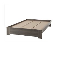 10120 Gray Oak Queen Platform Bed - Gloria-3